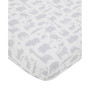 Modern Jungle Pals Sloth, Hippo, Elephant, Giraffe 3 Piece Crib Bedding Set