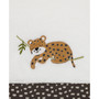 Jungle Gym Super Soft Baby Blanket with Cheetah Applique