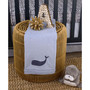 Seas The Day Whale Super Soft Baby Blanket, 30" x 40"