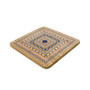 Bamboo Multi-Colored Trivets, Set Of 4