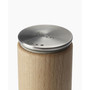 Milltop Wood Non-Spill Salt Mill