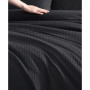 Waffle Pique Cotton 3 Piece Duvet Cover Set, Queen
