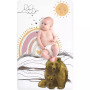 Fitted Mini Crib Sheet, Cotton, Hypoallergenic & Breathable, 24x38 in.