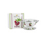 Cherry Enamelware 2-Piece Giftboxed Colander