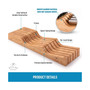 Smooth Finish Knife Drawer Organizer Insert