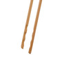 11" Burnished Bamboo Tongs with Serrated Teeth