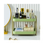 2-Tier Multi-Functional Storage Organizer With Removable Drain Tray, Green
