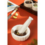 Milan Marble Mortar Pestle