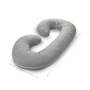 Pregnancy C Shaped Full Body Pillow, Jersey Cover