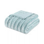 Duke Ribbed Faux-Fur Throw, 50" x  60"