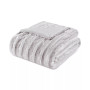 Duke Ribbed Faux-Fur Throw, 50" x  60"