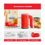 Retro 5-Speed Turbo Hand Mixer with Storage Base
