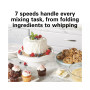7-Speed 4 Quart Stand Mixer, 300 Watts