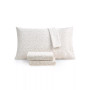 Printed Microfiber 3 Pc. Sheet Set, Twin, Created for Macy's