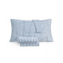 Printed Microfiber 3 Pc. Sheet Set, Twin, Created for Macy's