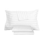 Ultra Lux Wide Stripe 1200-Thread Count 4-Pc. Sheet Set, Queen