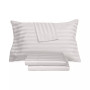 Ultra Lux Wide Stripe 1200-Thread Count 4-Pc. Sheet Set, Queen