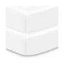 All-in-One Fitted Sheet & Waterproof Cover for Crib Mattresses 52" x 28" - 2-Pack