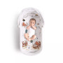 Fitted Bassinet Sheet-Oval, Rectangle, & Hourglass Mattresses 16"x32"