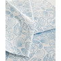 Printed 550 Thread Count Printed Cotton 3-Pc. Sheet Set, Twin, Created for Macy's