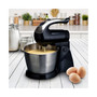 Brentwood 5-Speed Stand Mixer Stainless Steel Bowl 200W Black
