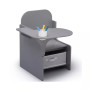Mysize Chair Desk with Storage Bin