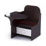 Mysize Chair Desk with Storage Bin
