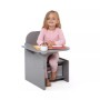 Mysize Chair Desk with Storage Bin