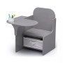 Mysize Chair Desk with Storage Bin