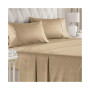 4 Piece Deep Pocket Microfiber (Muted, Vibrant, Heathered) Sheet Set - Queen