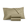 CLOSEOUT! 1.5" Stripe 550 Thread Count 100% Cotton Pillowcase Pair, Standard, Created for Macy's