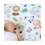 Super Soft Fitted Crib Sheet - Safari