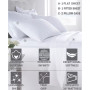 Purity Home 1000 Thread Count  Egyptian Cotton Sheets Set, Full