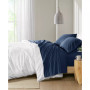 Peached Cotton Percale 3-Pc. Sheet Set, Twin