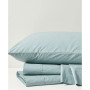 Peached Cotton Percale 3-Pc. Sheet Set, Twin