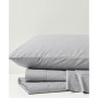 Peached Cotton Percale 3-Pc. Sheet Set, Twin