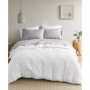 Peached Cotton Percale 3-Pc. Sheet Set, Twin