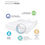 Peached Cotton Percale 3-Pc. Sheet Set, Twin
