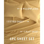 Solids in Style by The Home Collection 4 Piece Bed Sheet Set, Twin XL