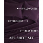 Solids in Style by The Home Collection 4 Piece Bed Sheet Set, Twin XL