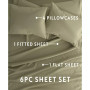 Solids in Style by The Home Collection 4 Piece Bed Sheet Set, Twin XL