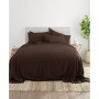 Solids in Style by The Home Collection 4 Piece Bed Sheet Set, Twin XL