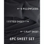Solids in Style by The Home Collection 4 Piece Bed Sheet Set, Twin XL