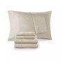 600 Thread Count Pima Cotton Sateen 4-pc Sheet Set, Queen