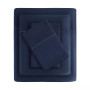 600 Thread Count Pima Cotton Sateen 4-pc Sheet Set, Queen