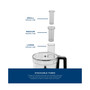 GEA 12-Cup Food Processor with Accessories
