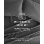 Expressed In Embossed by The Home Collection Checkered 3 Piece Bed Sheet Set, Twin