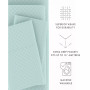 Expressed In Embossed by The Home Collection Checkered 3 Piece Bed Sheet Set, Twin