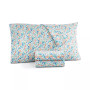 Easy Care Printed Microfiber 3-Pc. Sheet Set, Twin, Created for Macy's
