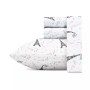 Skull Rose Trellis Microfiber 3 Piece Sheet Set, Twin